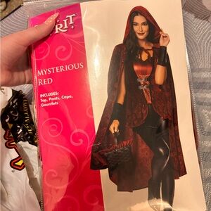 Spirit mysterious red costume